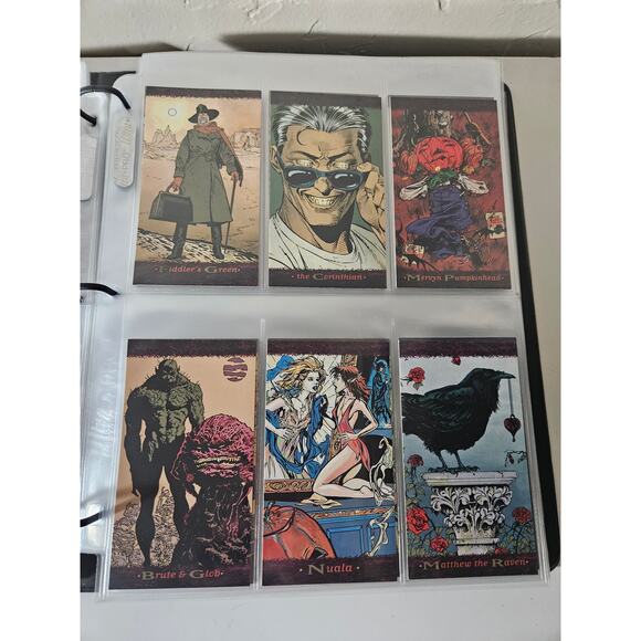 1994 Sandman Trading Cards Complete Set 1-90 - Picture 10 of 15